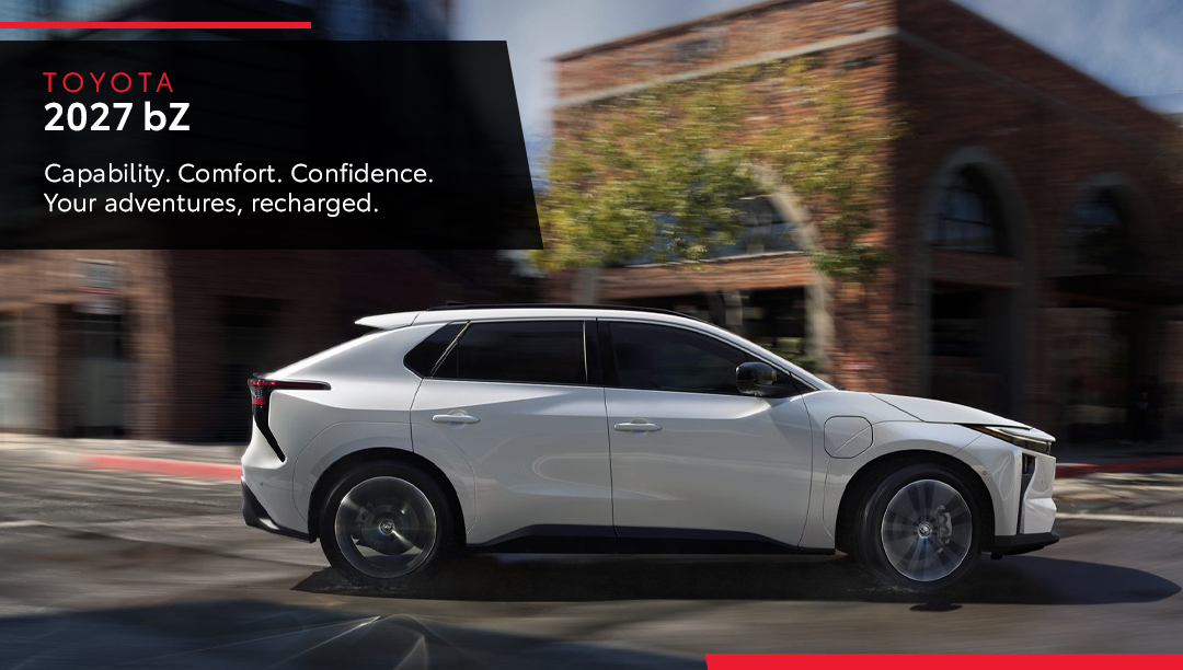 Meadowvale toyota bZ 2027 blog octobre EN